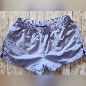 Patagonia Barely Baggies shorts womens Medium purple outdoor athletic